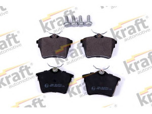 KRAFT AUTOMOTIVE 6015700 stabdžių trinkelių rinkinys, diskinis stabdys 
 Techninės priežiūros dalys -> Papildomas remontas
4254-91, 425404, 425491, 4252.79