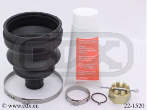 CDX 22-1520 gofruotoji membrana, kardaninis velenas 
 Ratų pavara -> Gofruotoji membrana