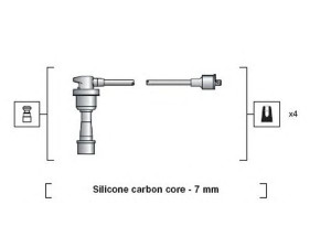 MAGNETI MARELLI 941318111183 uždegimo laido komplektas 
 Kibirkšties / kaitinamasis uždegimas -> Uždegimo laidai/jungtys