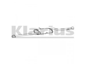 KLARIUS MZ424W galinis duslintuvas 
 Išmetimo sistema -> Duslintuvas
1684902421