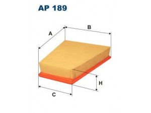 FILTRON AP189 oro filtras 
 Techninės priežiūros dalys -> Techninės priežiūros intervalai
6Y0129620, 5JF 129 620 A, 5JF129620