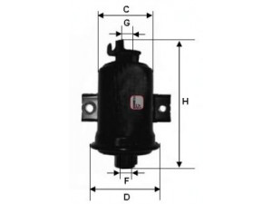 SOFIMA S 1685 B kuro filtras
23300-19195