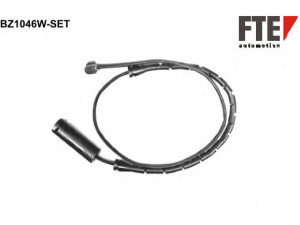 FTE BZ1046W-SET įspėjimo kontaktas, stabdžių trinkelių susidėvėjimas 
 Stabdžių sistema -> Susidėvėjimo indikatorius, stabdžių trinkelės
34 35 2 227 385