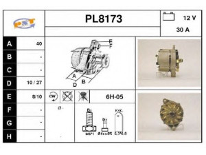 SNRA PL8173 kintamosios srovės generatorius