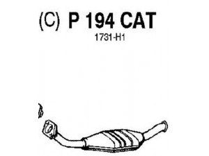 FENNO P194CAT katalizatoriaus keitiklis 
 Išmetimo sistema -> Katalizatoriaus keitiklis
BM90588H, 1731-96, 1731-H1, 1731-HO