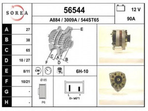 EAI 56544 kintamosios srovės generatorius