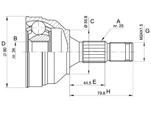 OPEN PARTS CVJ5141.10 jungčių komplektas, kardaninis velenas 
 Ratų pavara -> Sujungimai/komplektas
3272F5, 327378, 3273N2, 3272F5
