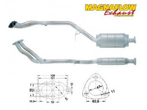 MAGNAFLOW 80652 katalizatoriaus keitiklis 
 Išmetimo sistema -> Katalizatoriaus keitiklis
11761716472