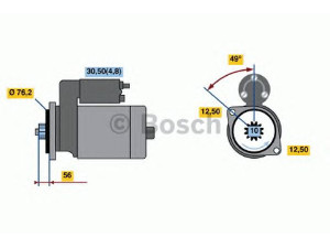 BOSCH 0 986 020 220 starteris 
 Elektros įranga -> Starterio sistema -> Starteris
02T 911 023 M, 02T 911 023 T, 02T 911 023 M