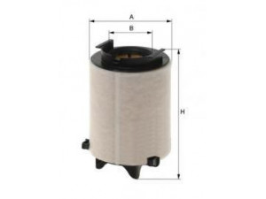 UNIFLUX FILTERS XA484S oro filtras 
 Techninės priežiūros dalys -> Techninės priežiūros intervalai
1K0 129 607 C, 1K0 129 620 C