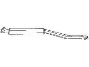 AKS DASIS SG15409 vidurinis duslintuvas