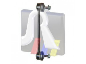 RTS 97-07028 šarnyro stabilizatorius 
 Ašies montavimas/vairavimo mechanizmas/ratai -> Stabilizatorius/fiksatoriai -> Savaime išsilyginanti atrama
46650-86Z00, 30873100, 30884358