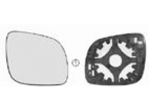 VAN WEZEL 7620834 veidrodėlio stiklas, išorinis veidrodėlis 
 Kėbulas -> Keleivių kabina -> Veidrodėlis
1U1857522H, 1U1857522J