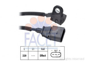 FACET 9.0535 jutiklis, skirstomojo veleno padėtis 
 Variklis -> Variklio elektra
03G 957 147, 03G 957 147 B, 045 957 147 D