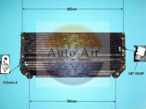 AUTO AIR GLOUCESTER 16-1011 kondensatorius, oro kondicionierius 
 Oro kondicionavimas -> Kondensatorius
8846012480