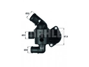 MAHLE ORIGINAL TI 15 87 termostatas, aušinimo skystis 
 Aušinimo sistema -> Termostatas/tarpiklis -> Thermostat
03L 121 111 AE