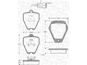 MAGNETI MARELLI 363702161080 stabdžių trinkelių rinkinys, diskinis stabdys 
 Techninės priežiūros dalys -> Papildomas remontas
4A0698151B, 4D0698151B, 4D0698151C