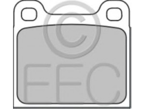 EEC BRP0121 stabdžių trinkelių rinkinys, diskinis stabdys 
 Techninės priežiūros dalys -> Papildomas remontas