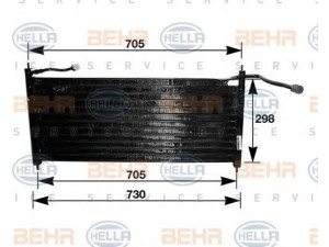 HELLA 8FC 351 035-101 kondensatorius, oro kondicionierius 
 Oro kondicionavimas -> Kondensatorius
CBC 2846, CBC 6037, CBC 8540