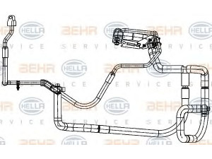 HELLA 9GS 351 338-341 aukšto/žemo slėgio linija, oro kondicionavimas 
 Oro kondicionavimas -> Žarnelės/vamzdeliai
1 383 681, 1 386 796, 1 417 724