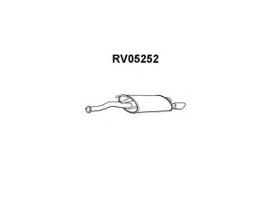VENEPORTE RV05252 galinis duslintuvas 
 Išmetimo sistema -> Duslintuvas
WCG000130, WCG000131, WCG000130