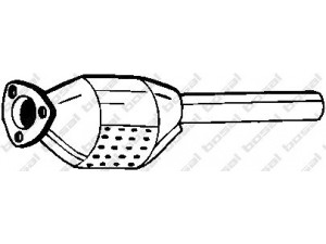 BOSAL 099-927 katalizatoriaus keitiklis 
 Išmetimo sistema -> Katalizatoriaus keitiklis
191 131 701 J, 191 131 701 JX