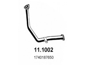 ASSO 11.1002 išleidimo kolektorius 
 Išmetimo sistema -> Išmetimo vamzdžiai
1740187650