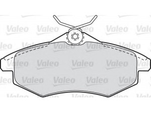 VALEO 598500 stabdžių trinkelių rinkinys, diskinis stabdys 
 Techninės priežiūros dalys -> Papildomas remontas
4252-36, 4252-58, 425236, 425258