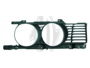 DIEDERICHS 1222045 radiatorius grotelės 
 Kėbulas -> Kėbulo dalys/ sparnas/buferis -> Priekinis aerodinaminio pasipriešinimo sumažinimas/grotelės
51131944137, 51138148311, 0635411