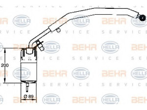HELLA 8FT 351 335-071 džiovintuvas, oro kondicionierius 
 Oro kondicionavimas -> Džiovintuvas
1 230 579, 1 324 677, 1 362 623