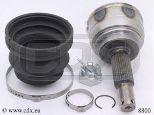 CDX 8800 jungčių komplektas, kardaninis velenas 
 Ratų pavara -> Sujungimai/komplektas