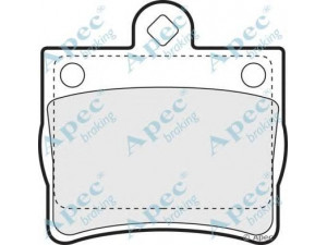 APEC braking PAD967 stabdžių trinkelių rinkinys, diskinis stabdys 
 Techninės priežiūros dalys -> Papildomas remontas
0024205120, 002420512037, 24205120