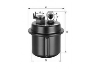 UNIFLUX FILTERS XB283 kuro filtras