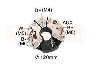 ERA 215359 lygintuvas, kintamosios srovės generatorius 
 Elektros įranga -> Kint. sr. generatorius/dalys -> Dalys
93160252, 131 8310, 81 26109 0018