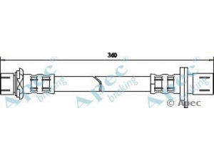 APEC braking HOS3209 stabdžių žarnelė 
 Stabdžių sistema -> Stabdžių žarnelės
9008094016, 9094702634