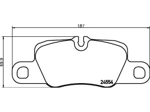 HELLA PAGID 8DB 355 015-651 stabdžių trinkelių rinkinys, diskinis stabdys 
 Techninės priežiūros dalys -> Papildomas remontas
95535293970, 97035294903