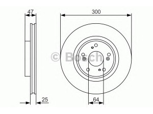 BOSCH 0 986 479 R24 stabdžių diskas 
 Stabdžių sistema -> Diskinis stabdys -> Stabdžių diskas
45251-S9A-E50, 45251-SCA-E50