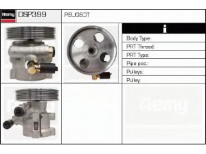 DELCO REMY DSP399 hidraulinis siurblys, vairo sistema 
 Vairavimas -> Vairo pavara/siurblys