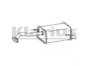 KLARIUS DN547D galinis duslintuvas 
 Išmetimo sistema -> Duslintuvas
20100AY105, 20100AY105