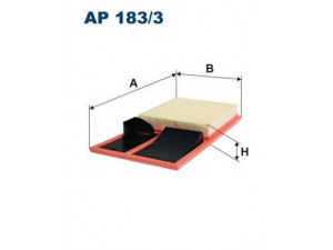 FILTRON AP183/3 oro filtras 
 Techninės priežiūros dalys -> Techninės priežiūros intervalai
036129620H, 036129620J, 036129620J