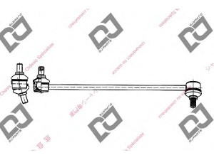 DJ PARTS DL1014 šarnyro stabilizatorius 
 Ašies montavimas/vairavimo mechanizmas/ratai -> Stabilizatorius/fiksatoriai -> Savaime išsilyginanti atrama
48820-06030, 48820-33020, 4882006030