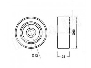 IPS Parts ITB-6613 įtempiklis, paskirstymo diržas
430488