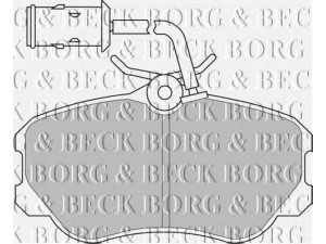 BORG & BECK BBP1141 stabdžių trinkelių rinkinys, diskinis stabdys 
 Techninės priežiūros dalys -> Papildomas remontas
0000060760110, 0060760121, 5895983