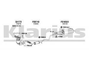 KLARIUS 362036U išmetimo sistema