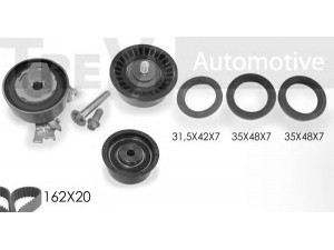 TREVI AUTOMOTIVE KD1168S1 paskirstymo diržo komplektas 
 Techninės priežiūros dalys -> Papildomas remontas