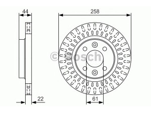 BOSCH 0 986 479 U50 stabdžių diskas 
 Stabdžių sistema -> Diskinis stabdys -> Stabdžių diskas
40 20 622 12R, 40 20 631 49R, 402062212R