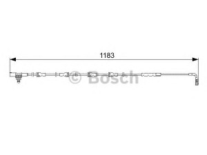 BOSCH 1 987 473 031 įspėjimo kontaktas, stabdžių trinkelių susidėvėjimas 
 Stabdžių sistema -> Susidėvėjimo indikatorius, stabdžių trinkelės
SOE 0000 25, SOE 0000 25