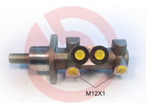 BREMBO M 85 045 pagrindinis cilindras, stabdžiai 
 Stabdžių sistema -> Pagrindinis stabdžių cilindras
010602, 03212580043, 0986481007