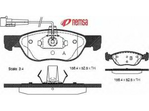 METZGER 0587.12 stabdžių trinkelių rinkinys, diskinis stabdys 
 Techninės priežiūros dalys -> Papildomas remontas
9947124, 9947776, 9950637, 9947124