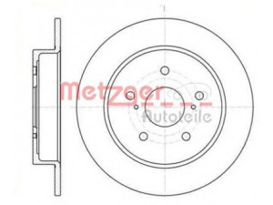 METZGER 61425.00 stabdžių diskas 
 Stabdžių sistema -> Diskinis stabdys -> Stabdžių diskas
71750932, 71768089, 5561155L00